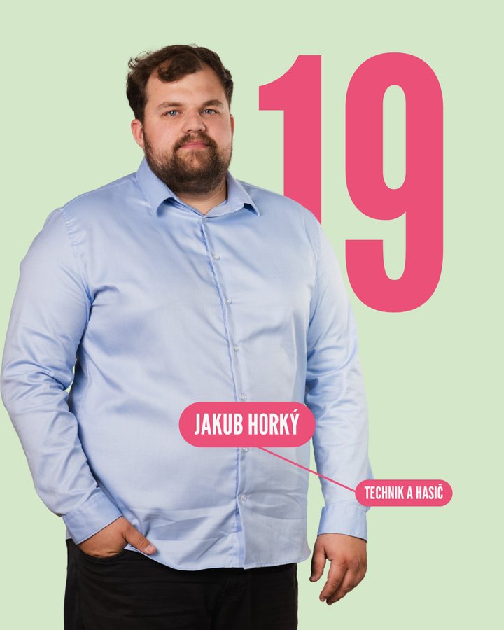 19. Jakub Horký — technik a hasič